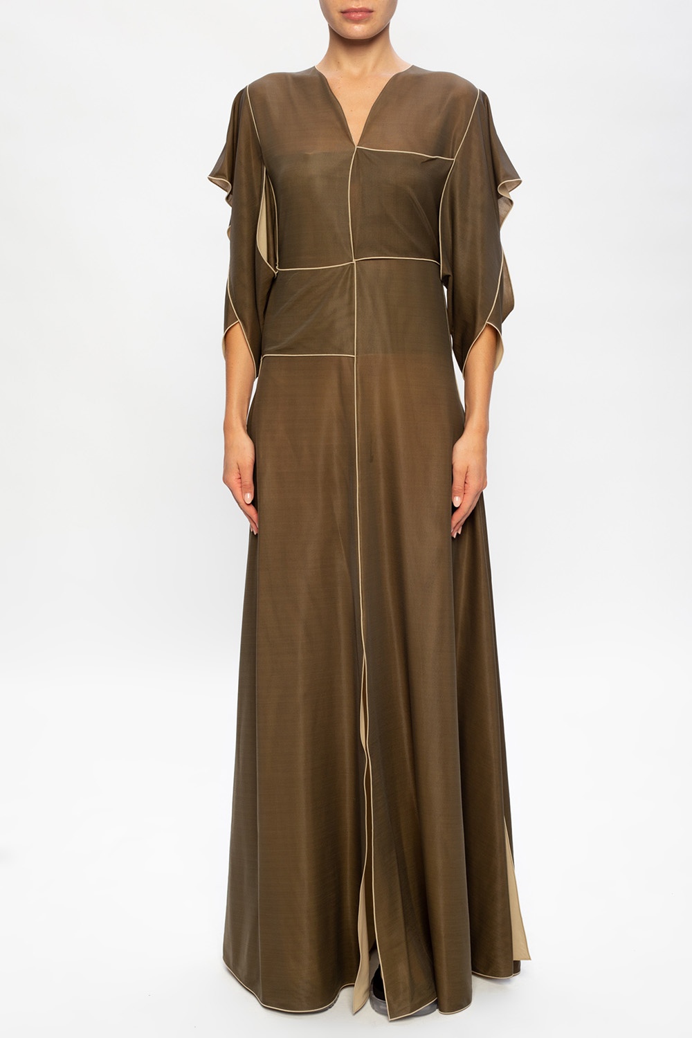 Bottega Veneta ‘Intrecciato’ motif dress